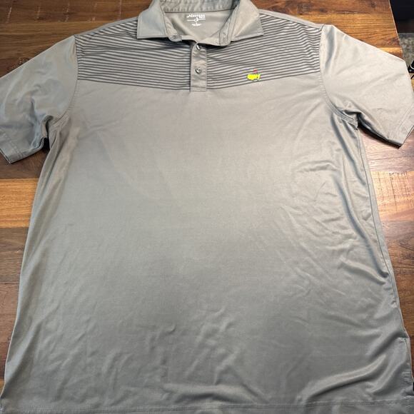 Masters Collection Men Gray Masters Polo Shirt sz L - Picture 1 of 4